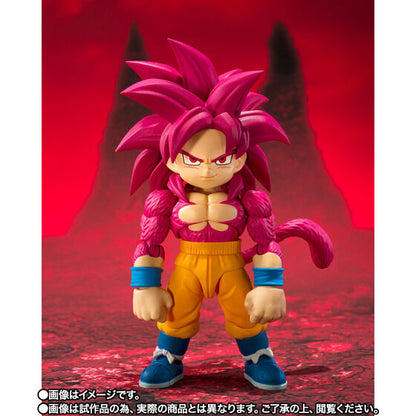 Dragon Ball Daima Super Saiyan 4 Son Goku (Mini) Exclusive S.H.Figuarts Action Figure