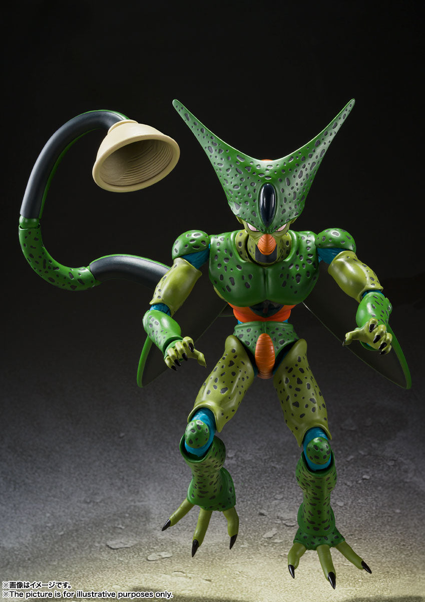 Dragon Ball Z Cell First Form S.H.Figuarts Action Figure (Reissue)