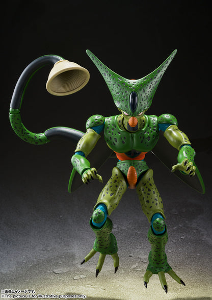 Dragon Ball Z Cell First Form S.H.Figuarts Action Figure (Reissue)