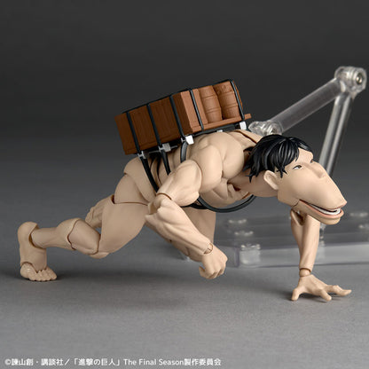 Attack on Titan Cart Titan Revoltech Amazing Yamaguchi Action Figure