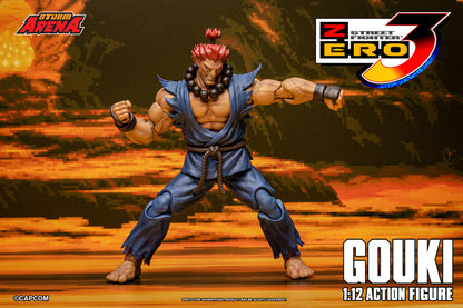 Street Fighter Alpha 3 Storm Arena Akuma (Gouki) 1/12 Scale Action Figure