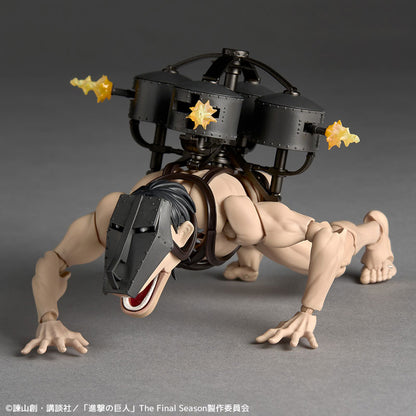 Attack on Titan Cart Titan Revoltech Amazing Yamaguchi Action Figure