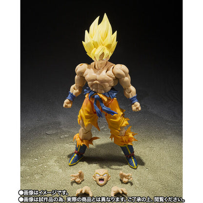 Dragon Ball Z Super Saiyan Son Goku Exclusive S.H.Figuarts Action Figure (Best Selection)
