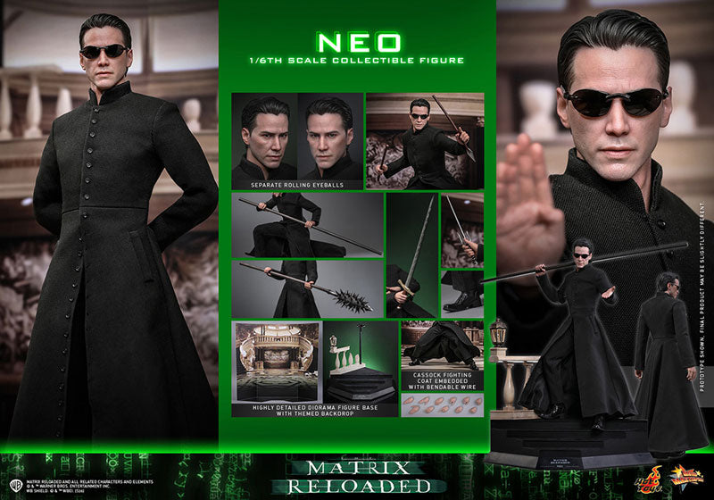 TV Masterpiece The Matrix Reloaded Neo 1/6th Scale Collectible Figure
