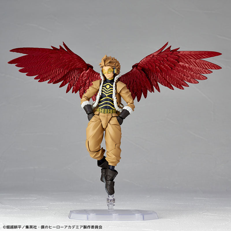 My Hero Academia Hawks Revoltech Amazing Yamaguchi Action Figure (Reissue)