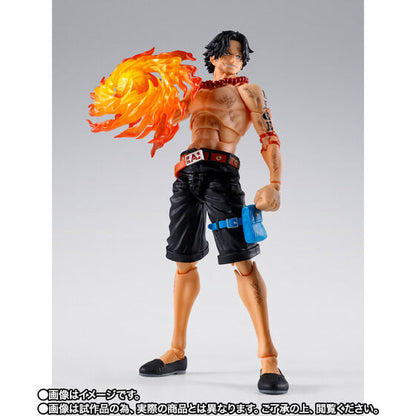 One Piece Portgas D. Ace Marineford Exclusive S.H.Figuarts Action Figure