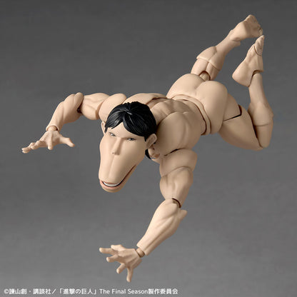 Attack on Titan Cart Titan Revoltech Amazing Yamaguchi Action Figure