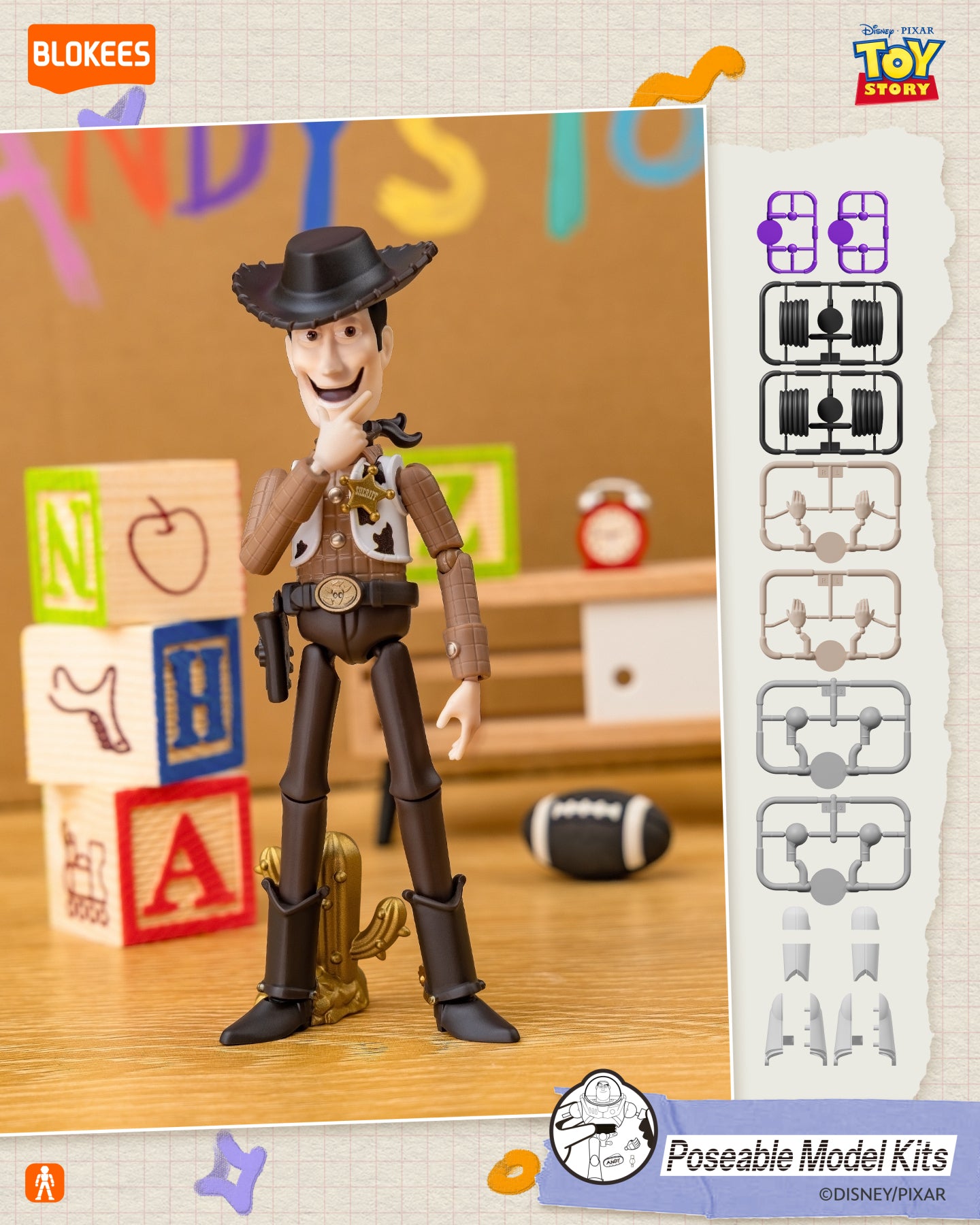Toy Story Elite Version 01 6 Pack Box Champion Class Model Kit