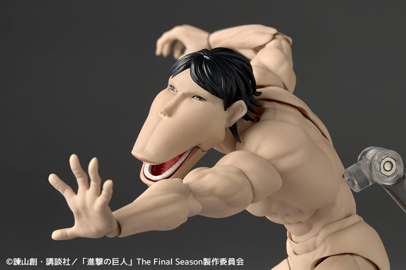 Attack on Titan Cart Titan Revoltech Amazing Yamaguchi Action Figure