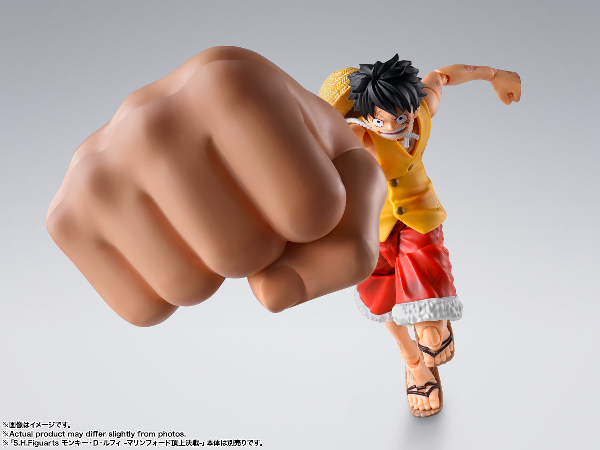One Piece Monkey D. Luffy: Marineford Gear 3 S.H.Figuarts Option Parts Set