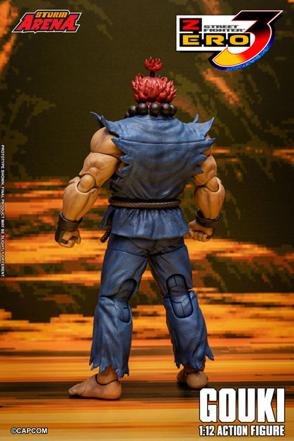 Street Fighter Alpha 3 Storm Arena Akuma (Gouki) 1/12 Scale Action Figure