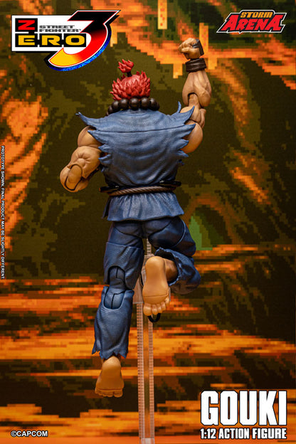 Street Fighter Alpha 3 Storm Arena Akuma (Gouki) 1/12 Scale Action Figure
