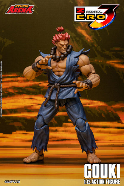 Street Fighter Alpha 3 Storm Arena Akuma (Gouki) 1/12 Scale Action Figure
