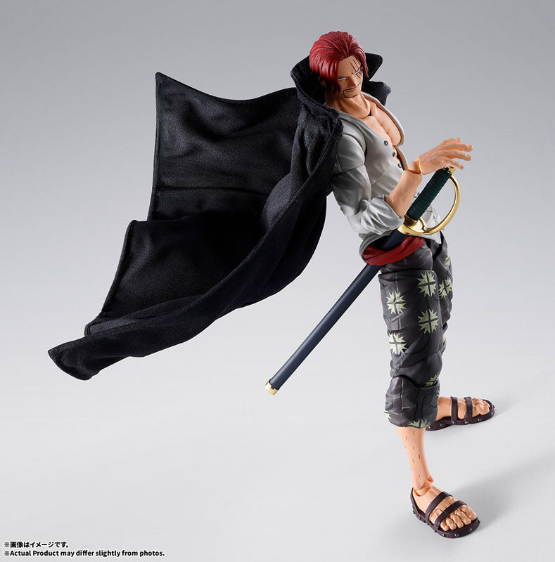One Piece Shanks Marineford S.H.Figuarts Action Figure