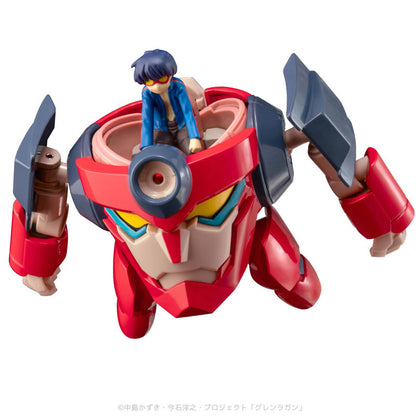 Tengen Toppa Gurren Lagann Metal Compact Lagann Action Figure