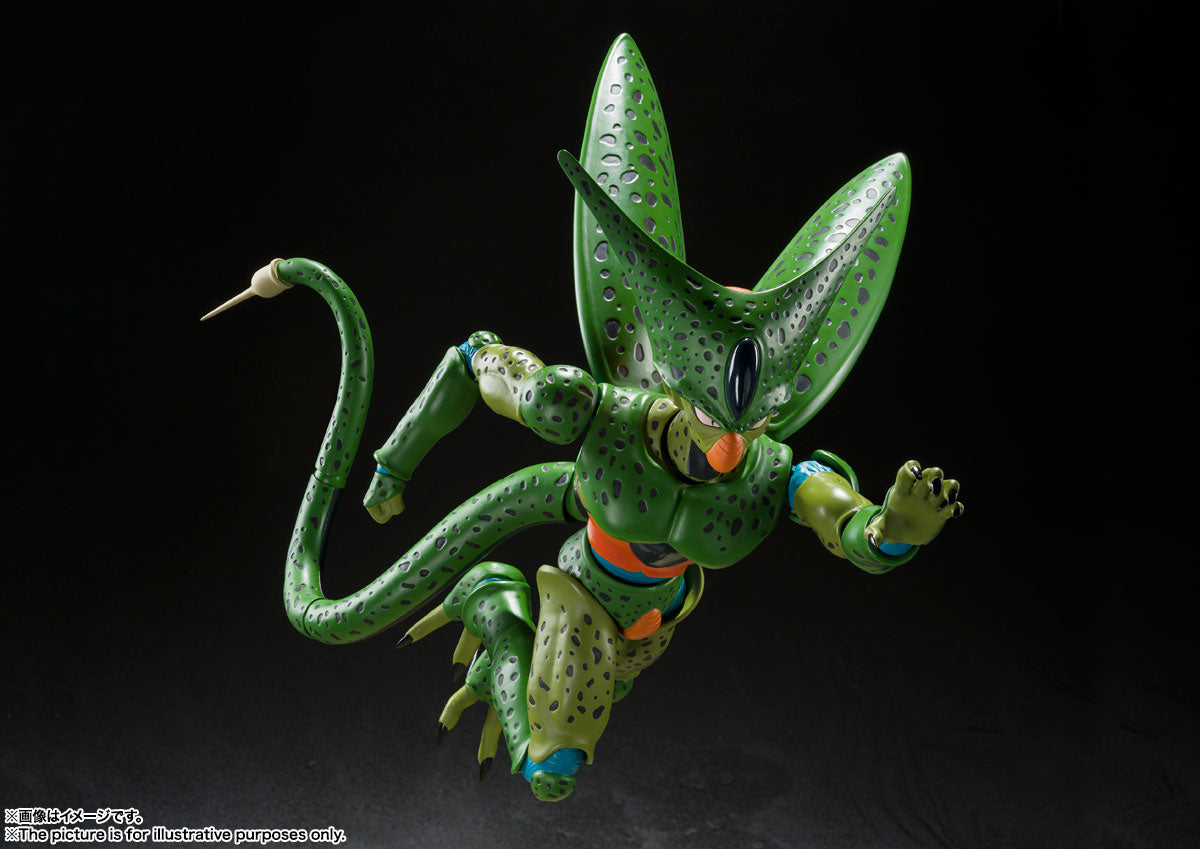 Dragon Ball Z Cell First Form S.H.Figuarts Action Figure (Reissue)