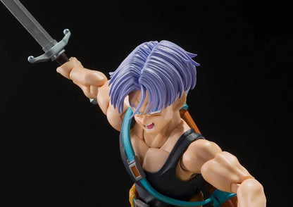 Dragon Ball Z Fighters Trunks S.H. Figuarts Action Figure with Special Display Base