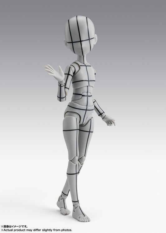 Body Chan Ken Sugimori Edition Wire Frame (Gray Color Ver.) S.H.Figuarts Action Figure
