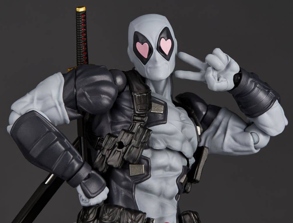 Marvel Deadpool Ver. 2.5 X-Force Color Edition Revoltech Amazing Yamaguchi Action Figure