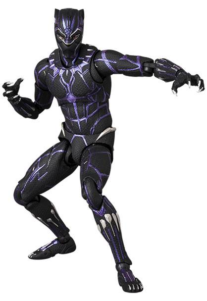 Marvel Infinity War Vibranium Energy Ver. Black Panther MAFEX No.316 Action Figure