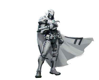 Marvel Rivals Moon Knight Champion Class CC10 Blokees Model Kit