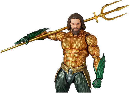 Aquaman (Gold & Green Suit) MAFEX Action Figure