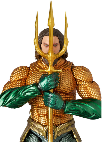 Aquaman (Gold & Green Suit) MAFEX Action Figure