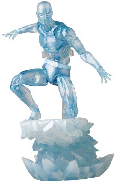 Marvel IceMan (Comic Ver.) MAFEX Action Figure