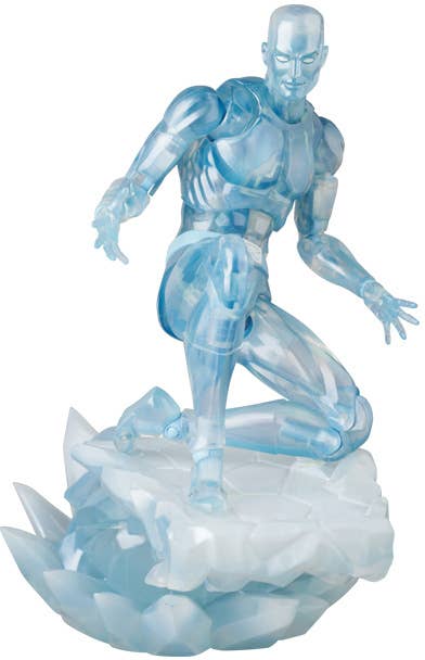 Marvel IceMan (Comic Ver.) MAFEX Action Figure