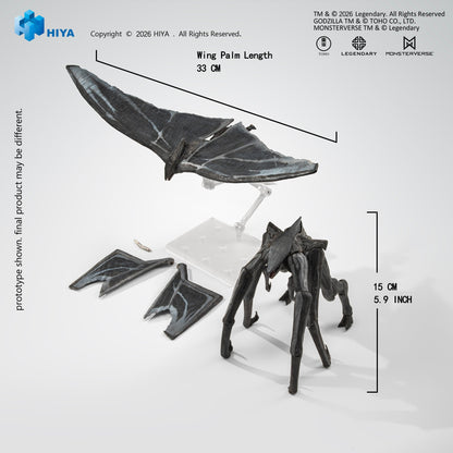 Godzilla 2014 Muto Male and Female Exquisite Basic Series None Scale 6-Inch Action Figure Set
