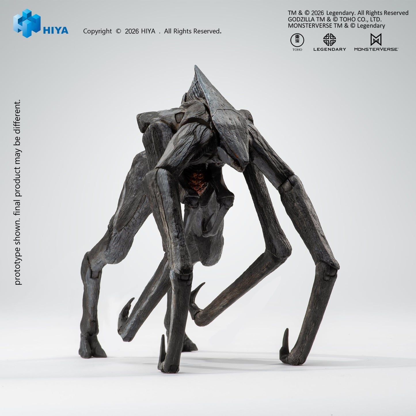 Godzilla 2014 Muto Male and Female Exquisite Basic Series None Scale 6-Inch Action Figure Set