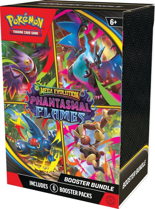 [Pre-Order] Pokémon TCG: Mega Evolution 2: Phantasmal Flames: Booster Bundle