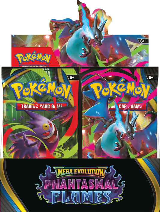 [Pre-Order] Pokémon TCG: Mega Evolution 2: Phantasmal Flames: Booster Display
