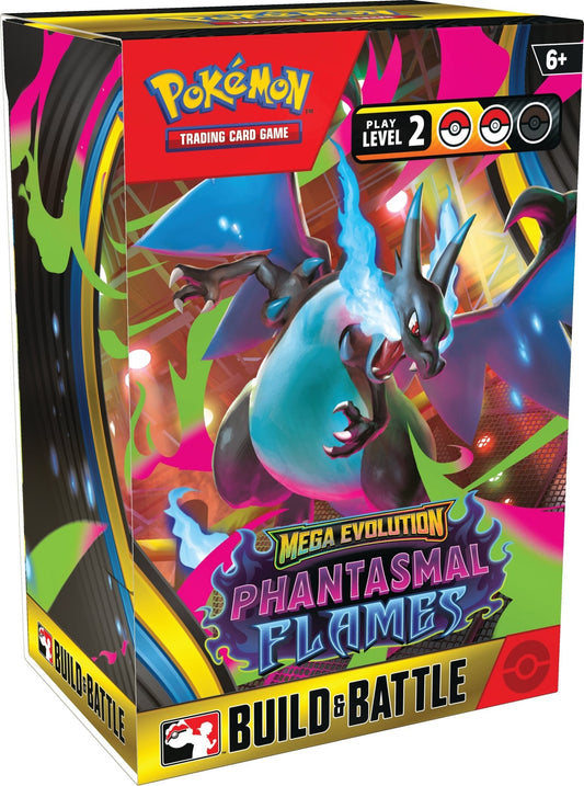 [Pre-Order] Pokémon TCG: Mega Evolution 2: Phantasmal Flames: Build & Battle Box Display (10)
