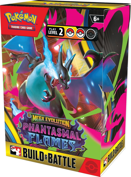 [Pre-Order] Pokémon TCG: Mega Evolution 2: Phantasmal Flames: Build & Battle Box Display (10)