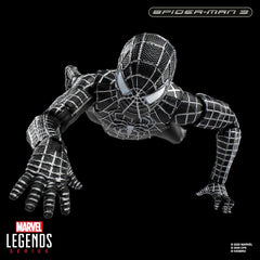 Marvel Legends Series Spider-Man 3 Symbiote Suit 6 Inch Action Figure with Accessories