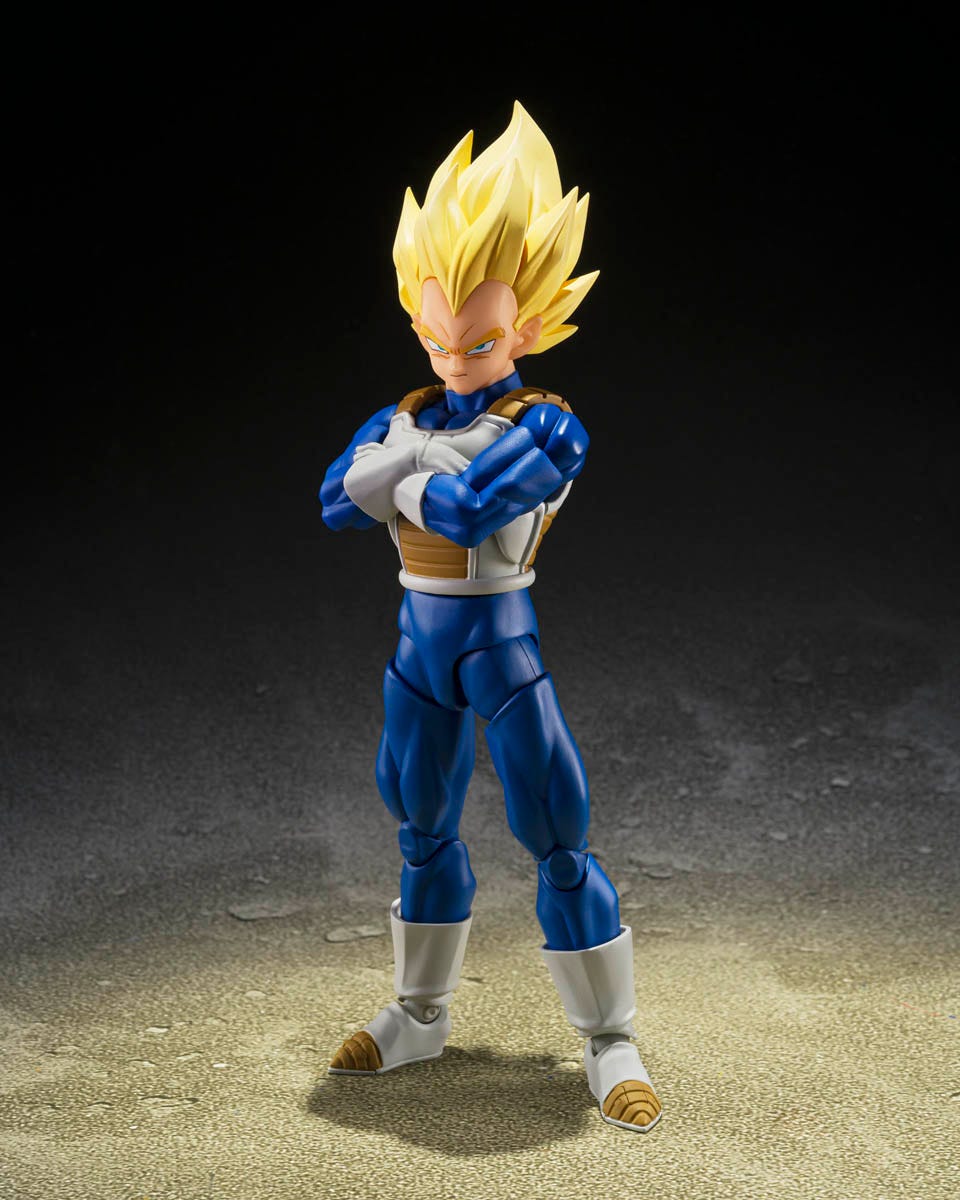 Dragon Ball Z Super Saiyan Vegeta Dangerous Pride S.H.Figuarts Action Figure