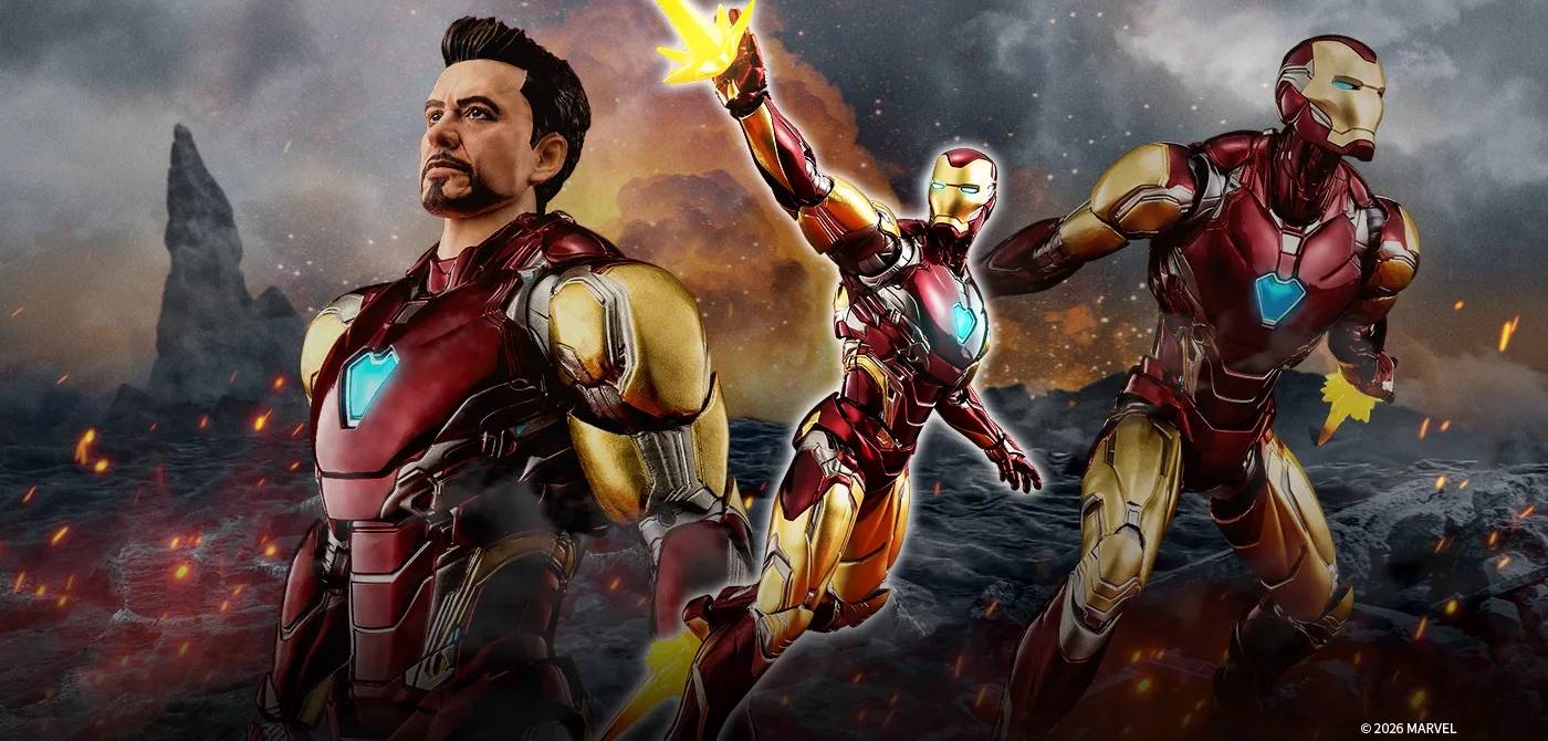Marvel Avengers Endgame Iron Man Mark 85 (The Infinity Saga) S.H.Figuarts Action Figure (Reissue)