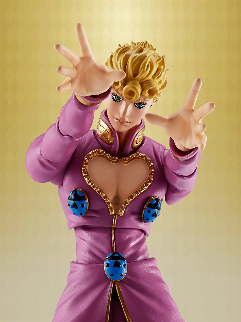 Jojo's Bizarre Adventure Golden Wind Giorno Giovanna S.H.Figuarts Action Figure