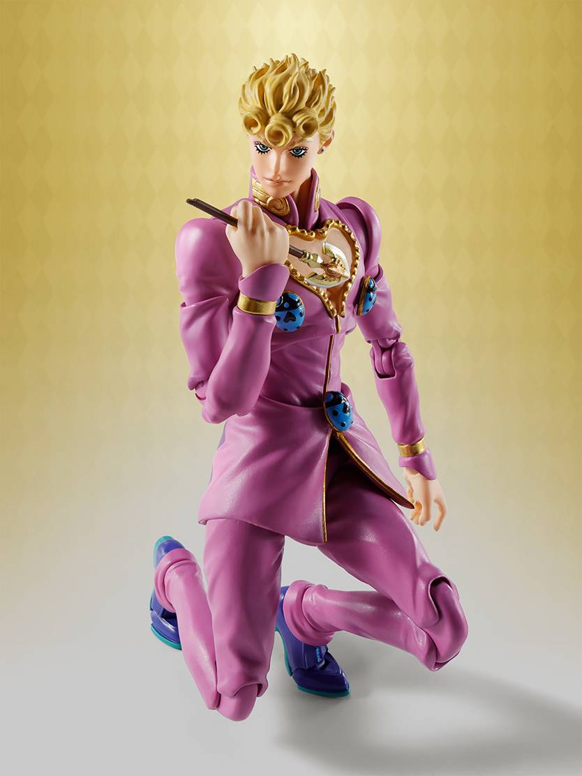 Jojo's Bizarre Adventure Golden Wind Giorno Giovanna S.H.Figuarts Action Figure