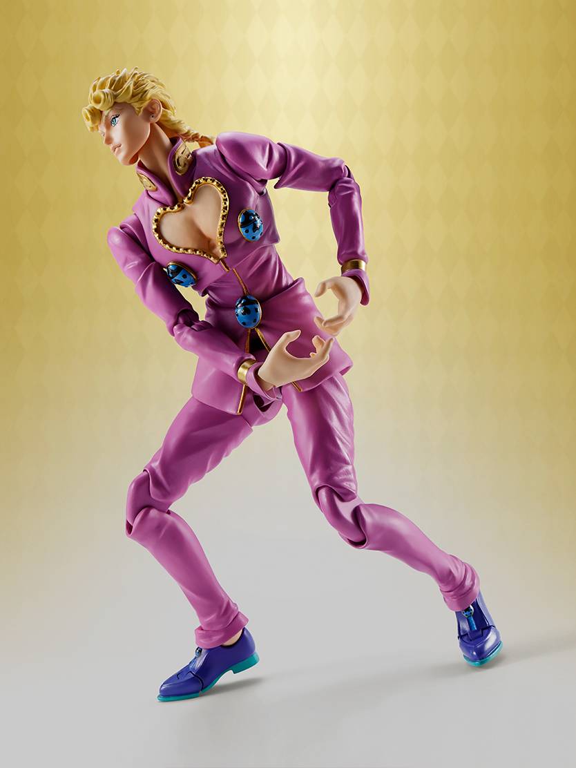 Jojo's Bizarre Adventure Golden Wind Giorno Giovanna S.H.Figuarts Action Figure