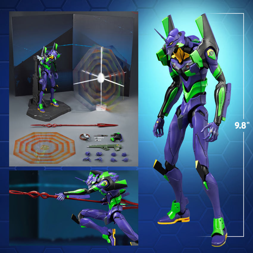 Evangelion: New Theatrical Edition Evangelion Test Type-01 Final Battle Version ROBO-DOU Action Figure