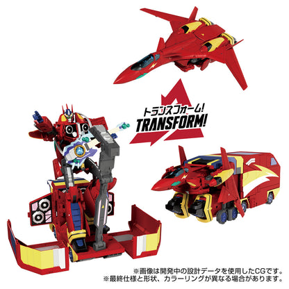 Transformers x Macross7 Synergenex Basara Prime Action Figure