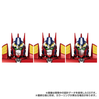 Transformers x Macross7 Synergenex Basara Prime Action Figure