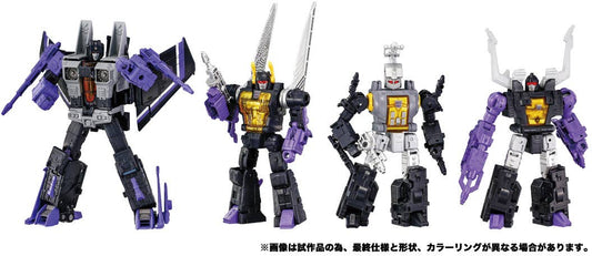 [Pre-Order] Transformers Dramatic Capture Series Decepticons Part 2 Four-Pack Action Figures