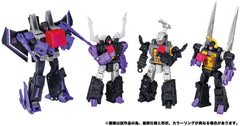 [Pre-Order] Transformers Dramatic Capture Series Decepticons Part 2 Four-Pack Action Figures