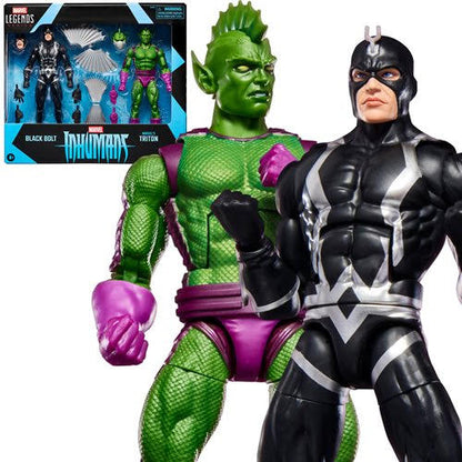 Inhumans Marvel Legends Black Bolt & Marvel’s Triton 6-Inch Action Figures 2-Pack