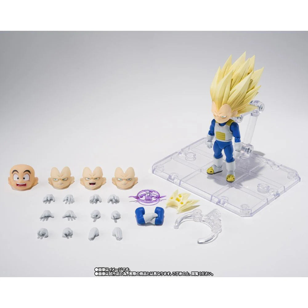 Dragon Ball Daima Super Saiyan 3 Vegeta (Mini) S.H.Figuarts Exclusive Action Figure