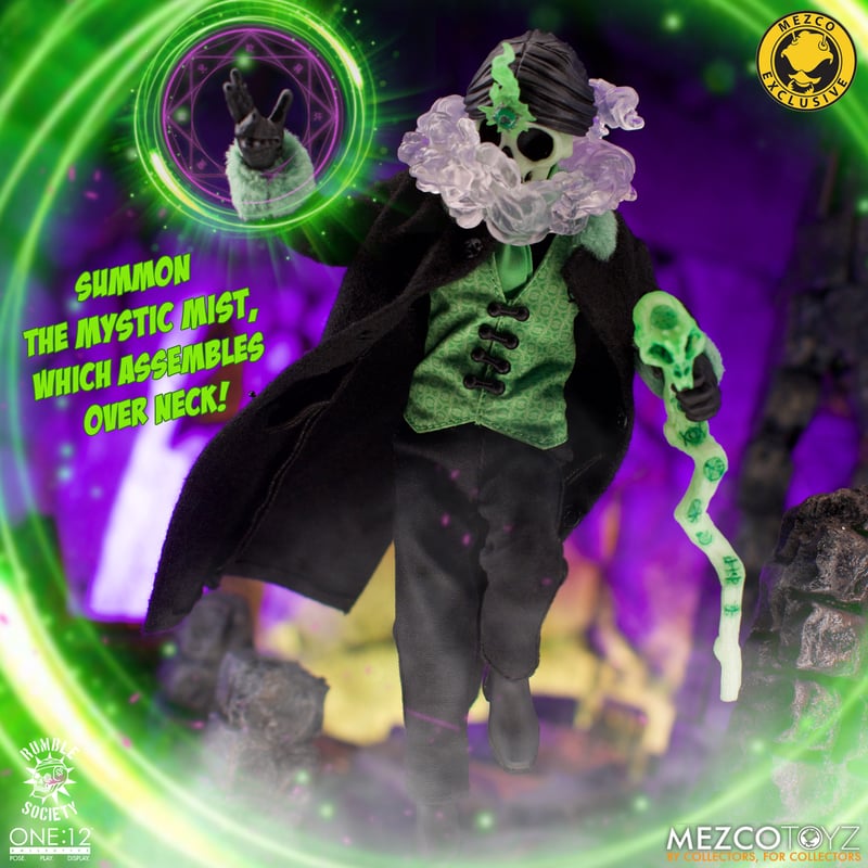 Rumble Society Atticus Doom: Necroverse Edition Exclusive One:12 Collective Action Figure