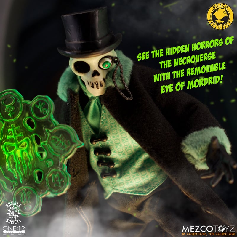 Rumble Society Atticus Doom: Necroverse Edition Exclusive One:12 Collective Action Figure